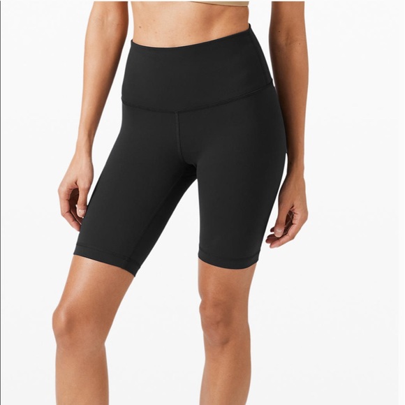 black biker shorts lululemon